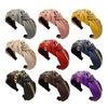 Stylish PU Headbands with Knot Soft Unique Hair Hoop Multiple Styles Headdress for Ladies and Teens
