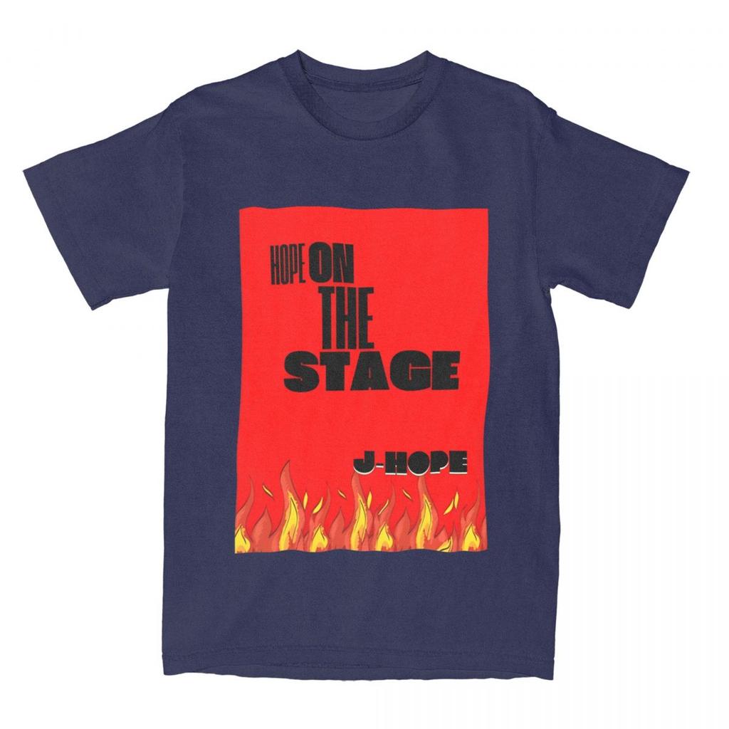 Kpop  J-Hope Hope On The Stage Tour 2025 T-Shirt Novelty T-Shirts Short Sleeve Vintage Tshirt Summer Cotton 4XL 5XL 6XL Clothes