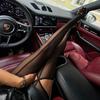 Hot Sexy Cut Out Black Lined Tights Women Fashion Hollow Out See Through Sheer Pantyhose  Spring Summer Thin Nylon Stockings