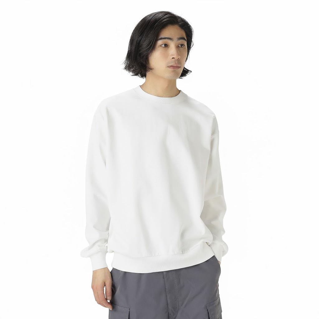 

B:MING LIFE STORE by BEAMS Men s Super Heavyweight Crew Neck T-Shirt, 2025 Spring/Summer Collection, OFF_WHITE, Size S_92140242147