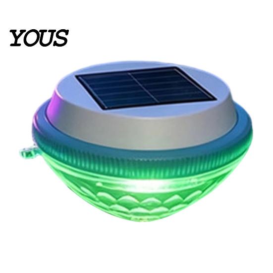 Solar Powered Swimming Pool Light Floating Light, with Dynamic Fish Projection, Color-Changing LED Lights Projection Waterproof for Pools