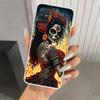 Catrina Beautiful Rose Girl Skull Phone Case for Samsung Galaxy A52 A42 A32 A22 A12 A02S A72 A51 A50S A41 A31 A21S A71 A40 A30S