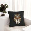 Native Mandala Owl American  Square Pillowcase Cushion Cover Pillow Case Throw Pillow Cover for Home Sofa Living Room