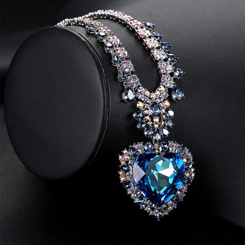 Yifnny Titanic Collana Cuore Dell'Oceano, Collana Classica Cuore - Foto 2