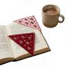 Spring & Summer Themed Embroidered Corner Bookmark Kit, DIY Embroidery Set for Book Lovers