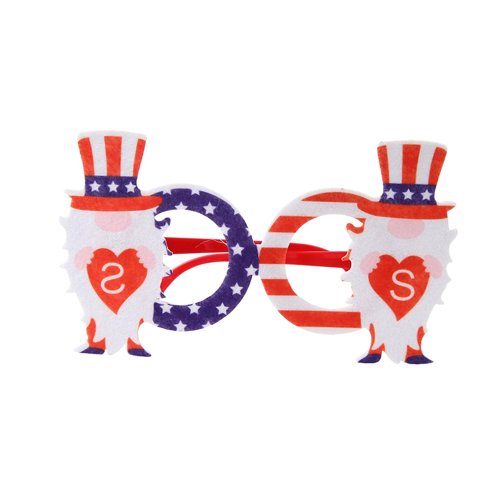 

Декоративные очки ко Дню независимости, декоративные элементы для вечеринок и праздников, креативные оправы для очков One Size
