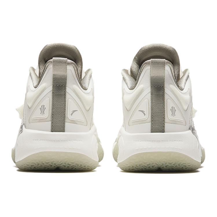 Anta Kai 1 Triple White (GS) Kids Sneakers 312431199-6