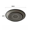 Printed Embossed Deep Dinner Plate