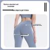 2025 Spring/Summer High Waist Anti-Roll Yoga Pants - High Elastic, Peach Butt, Tight Abdomen Control Fitness Pants
