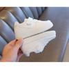 Children's white sneakers for boys and girls, spring soft-soled shoes, new student sports shoes, white girls' shoes