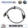New High Quality 47900-AV710 Rear Right ABS Wheel Speed Sensor 47900AV710 For Nissan Primera P12 1.6 1.8 1.9 2.0 2.2 2002-2013