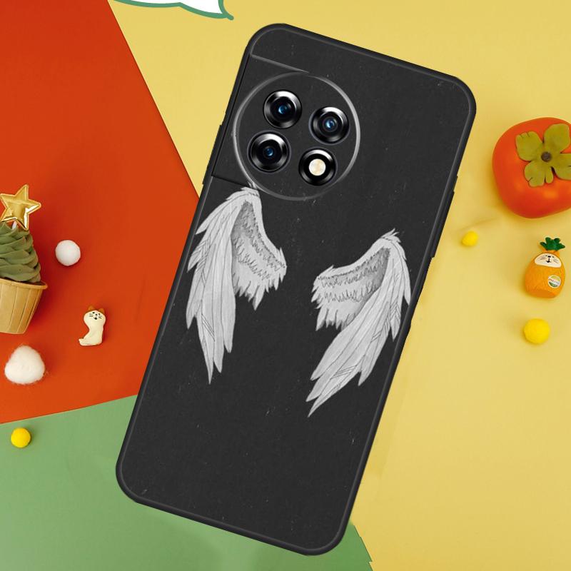 Fantasy Angel Girl Wings Case For OnePlus Nord 5 CE 2 3 4 Lite N20 N30 OnePlus 15 13 12 11 10 10T 12R 13T 13R Cover