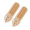 10pcs 3D Printer Extruder Brass Nozzles High Temperature Resistance Wear Resistant for Creality K1 for CR M4 for Vyper