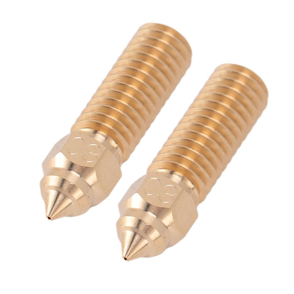 10pcs 3D Printer Extruder Brass Nozzles High Temperature Resistance Wear Resistant for Creality K1 for CR M4 for Vyper