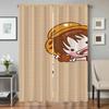 Window Kitchen Curtains for Living Room 2 Pieces Blackout Curtains Door Curtain O-one P-piece Partition Bedroom Decoration Shade