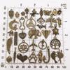 Antique Bronze Alloy Mixed Styles DIY Pendant & Earring Accessories Retro 