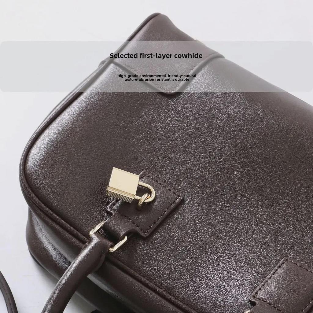 2025 Women's Versatile Bowling Boston Handbag – Small Square Shoulder Messenger Pillow Bag