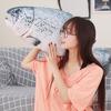 Plush Pillow Lovely Shape Washable Simulation Stuffed Fish Doll Toy Kids Gift