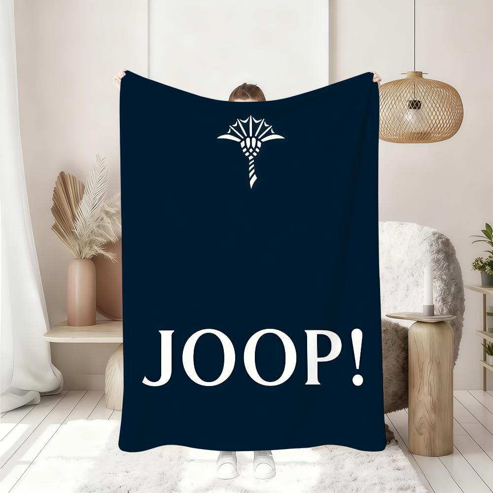 Fashion J JOOP Blanket Soft Throw Blanket for Home Bedroom Bed Sofa Picnic Travel Office Rest Cover Blanket Gift