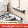 Multi-Functional Long Handle Tile & Grout Brush for Bathroom and Toilet Cleaning