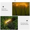 Decorative Solar Garden Light Outdoor Waterproof Firefly- for Path Light for Pathway Yard Patio Landscape Warm White/Col
