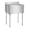 Commercial Ice Bin 78.4 L Underbar Ice Bin with Sliding Lid for Kitchens
