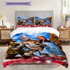 Fantasy Magic Adventure Three-piece set (1 * duvet cover + 2 * pillowcase, without core) 2D Flat Bedding set Christmas birthday gift
