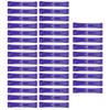 40pcs 10ml Travel Size Mouthwash Packets Whitening Teeth Mouthwash Refreshing Breath Mouthwash for Oral Care Purple
