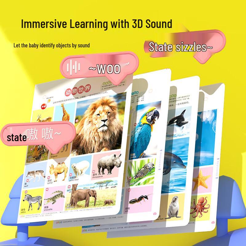 Interactive Talking Early Learning Sound Book