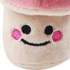Mushroom Shape Dog Plush Toy Soft Plush Fabric Dog Chew Toy Mushroom Pet Toy  Pet Entertainment
