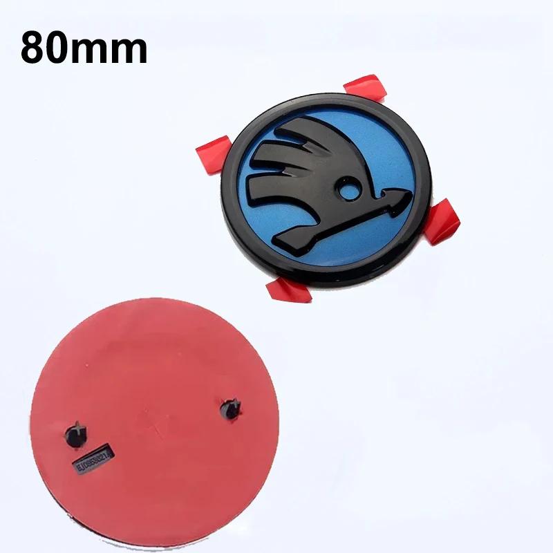 2025 Nová ABS Samolepka s logem předního zadního znaku pro SKODA Rapid Octavia Fabia Laura Superb Kodiaq Karoq Náhradní Acce