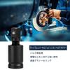 Universal Joint Swivel Adapter Air Impact Wobble Socket 1 In, 3/4 In, 1/2 In, 3/8 In, 1/4 In Socket Set (3/8 In)