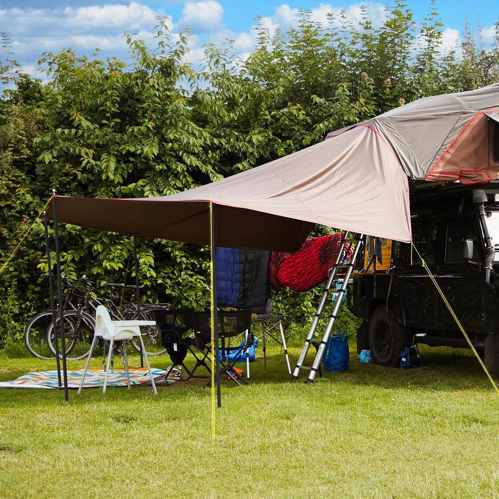 SANLIKE Aluminum Tent Outer Diameter 4 Section Set of Push Button Height Camping Solo Sub Storage Bag Included Pole, 28mm, Connection, 2, Type,