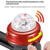 Bicycle Bell Aluminum Alloy Bike Handlebar Bell Ring Mountain Road Cycling Safety Warning Bicycle Horn Cycling Accessories