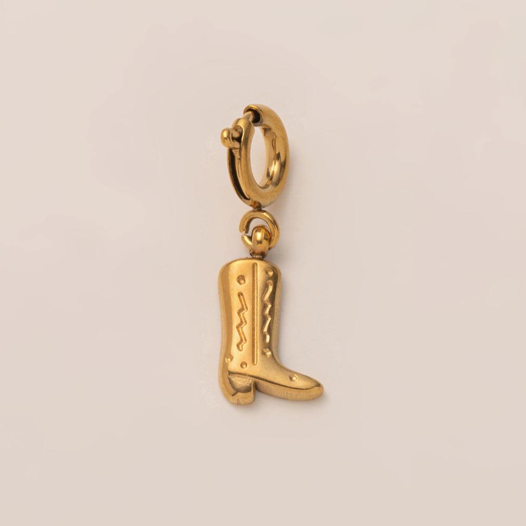 18K Gold Retention Stainless Steel Star Cloud Pendant DIY Accessory