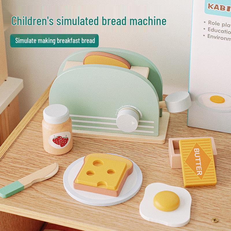 

Детский деревянный набор для ролевых игр в чаепитие и десерты для раннего развития