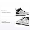 Air 1 Mid SE TD DIY Baby Sneakers White Black Volt DC4097-100