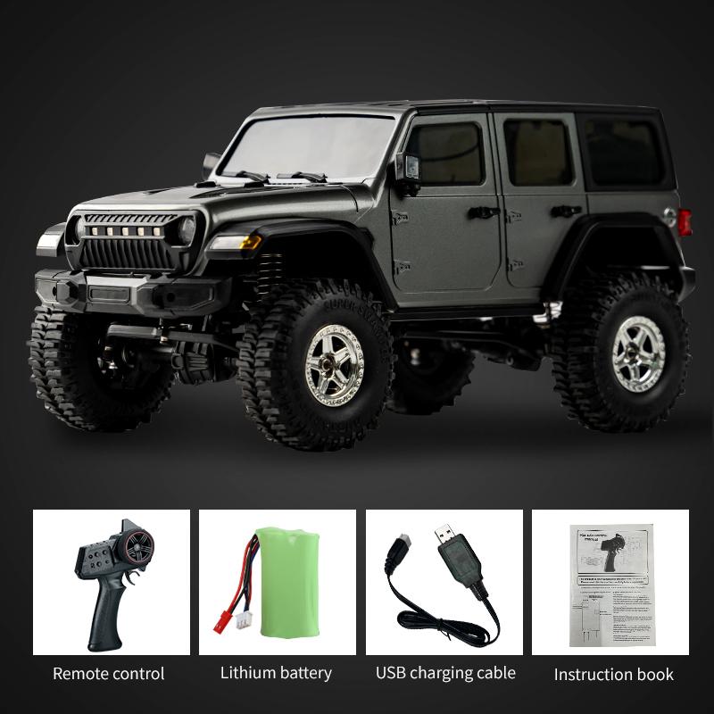 ABBB1 JHD For JJRC C8801 PRO 1:18 Rc Three Level Adjustment Dual Speed Gearbox 4WD C8801 Suspension Off-Road Car With More Battery