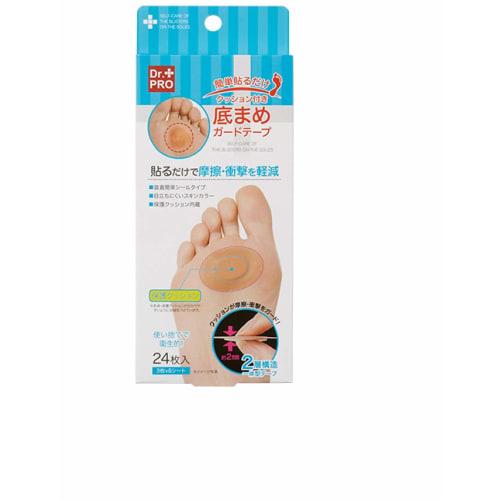 

Easy-to-apply cushioned bottom blister guard tape