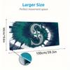 Seattle Mariners Art Color Mouse Pad Large Gaming Table Cushion Non-slip Laptop Tablet Big Mousepad XXL Mat Mini PC Playmat With Lock edge