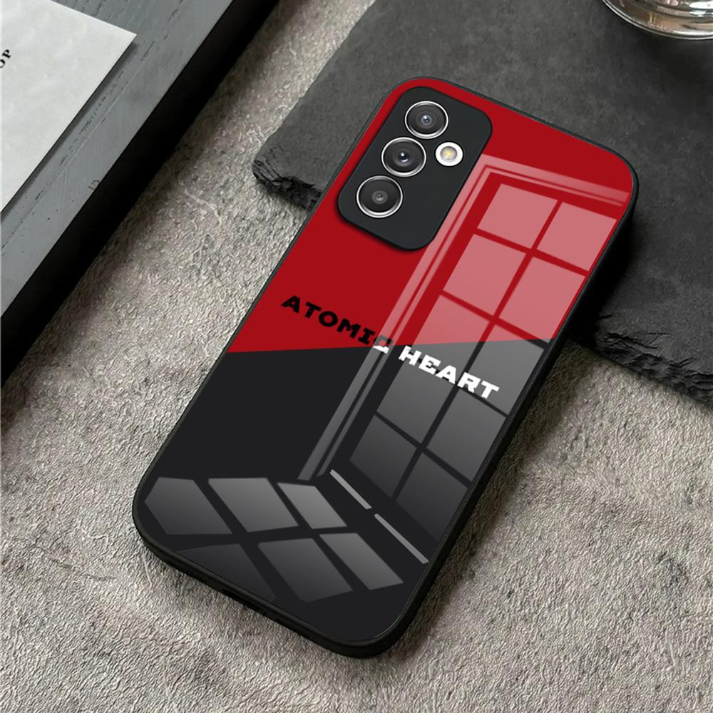 

Atomic Heart Phone Case For S24 Ultra Samsung S23 S22 S20 Fe S21 Plus Galaxy A54 A34 A24 A53 A16 Glass Cover Samsung a54 5g