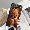 Funda Phone Cover Case for Apple iPhone 17 Pro Max Air 16 XR XS MAX 12 14 11 15 Pro 7 8 13 Simple Bear