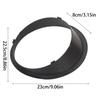 Protective ABS Headlight Bezel Cover with Clip On Installation Headlight & Grille Rings Vehicle Accessories for JK