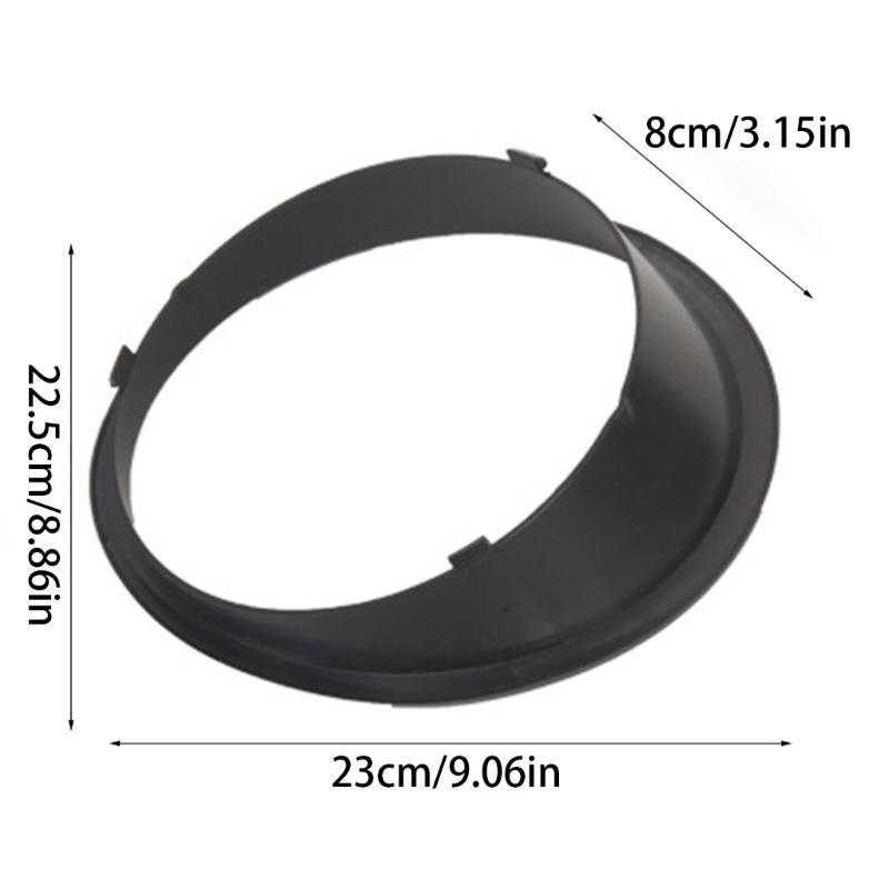 Protective ABS Headlight Bezel Cover with Clip On Installation Headlight & Grille Rings Vehicle Accessories for JK