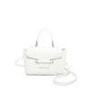 Pu Color Solid Crossbody Bag Women With Lock Closure Mobile Pocket Casual Use