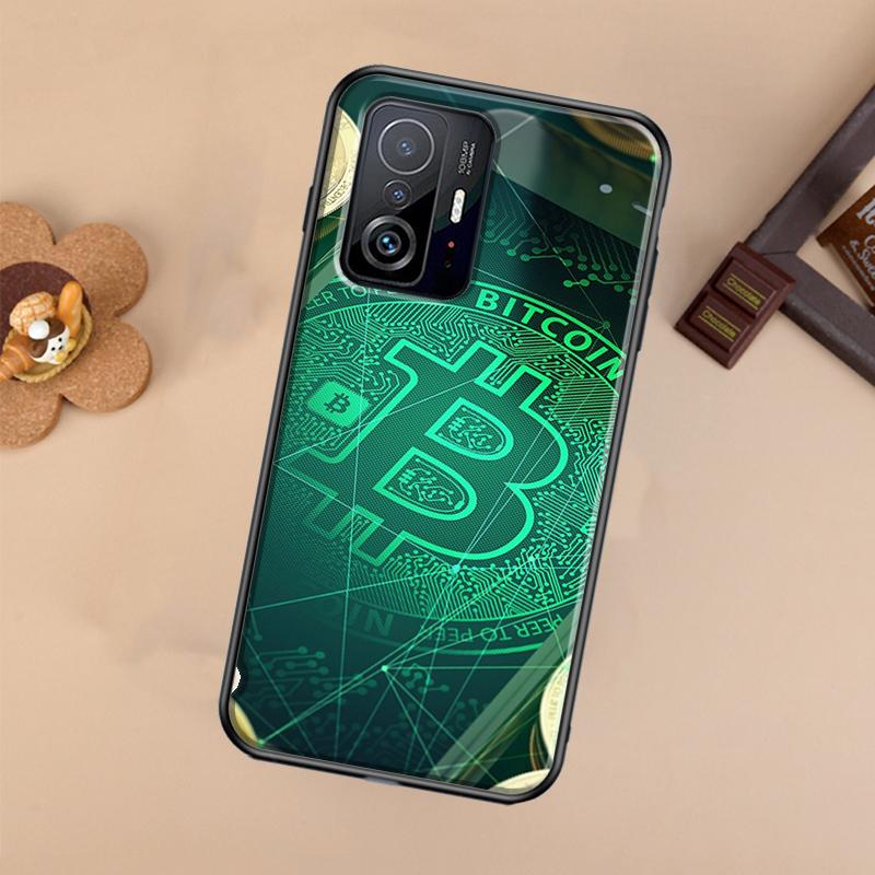 Bitcoins Coin Case For Xiaomi POCO X7 Pro X3 X5 X6 F3 F5 F6 M6 Pro 11T 12T 13T 14T Pro 13 14 Ultra Cover