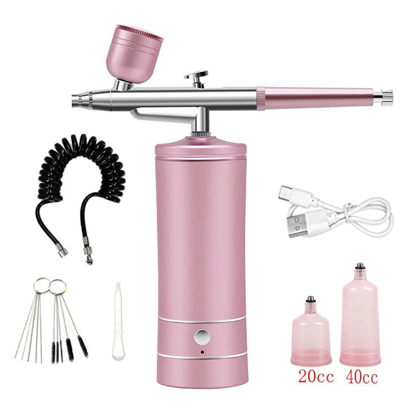 German Portable Rechargeable Airbrush Spray Gun for Model Coloring, Nail Art, and Hydration