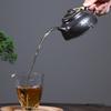 Traditionelle Yixing Lila Ton Teekanne Chinesische Haushalts-Schönheits-Teekanne Chinesische Handgefertigte Kanne Rohmineral Zisha Teegeschirr Teegeschirr 250ml
