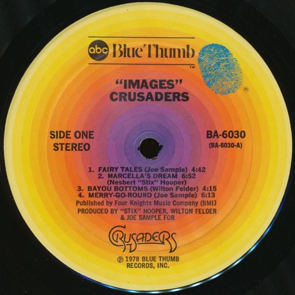 

LP Record CRUSADERS Images BA6030 ABC BLUE THUMB 1978 US Jazz Used