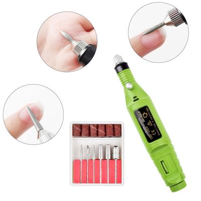 Lima Unghie Professionale Teste Affilate per Lucidatura Forniture di Bellezza Manicure Unghie dei Piedi Spesse Macchina per Smalto